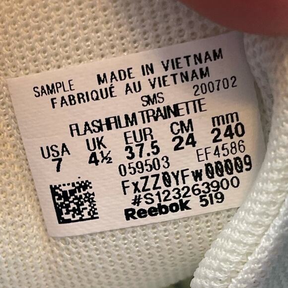 Reebok Flashfilm Crosstraining Shoes EF4586 Women’s sz 7 - Picture 11 of 12